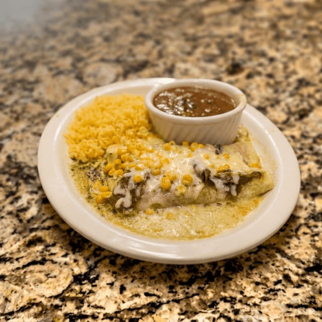 Enchiladas Poblanas.
