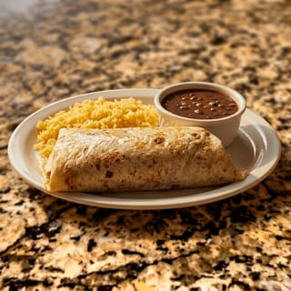 California Burrito Plate