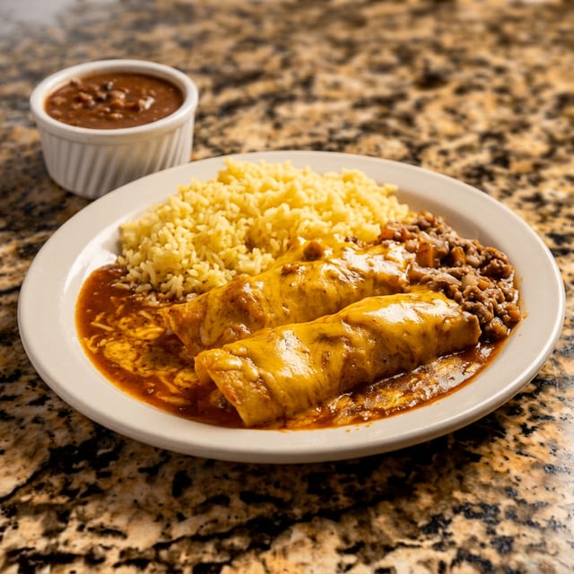Cheese Enchiladas.