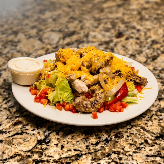 Fajita Mix Salad.