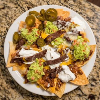 Nachos al Carbón
